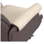 Офісне крісло Аклас Драгобрат, AL MB, Шкіра LC-F Beige/PU Dark Brown (00179841) - зменшене зображення 10