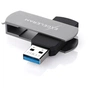 USB флеш накопичувач eXceleram 32GB P2 Series Gray/Black USB 3.1 Gen 1 (EXP2U3GB32) - зменшене зображення 2