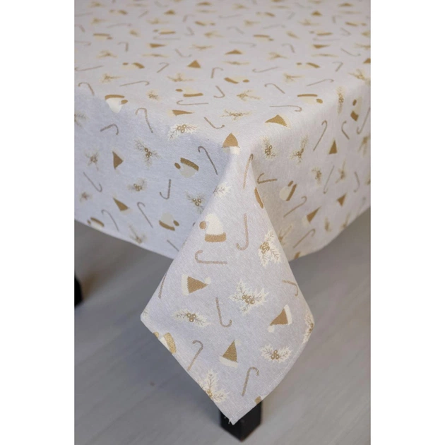 Скатертина Прованс Шапочки на бежевому 136х180 см (036551) - picture 5