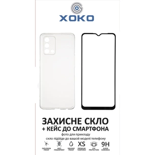 Чохол до мобільного телефона XoKo Ultra Thin Air + Glass Full Cover Ultra-Thin Realme C11 (2021) Black (XK-CS-ULT-RL-C11) зображення 1