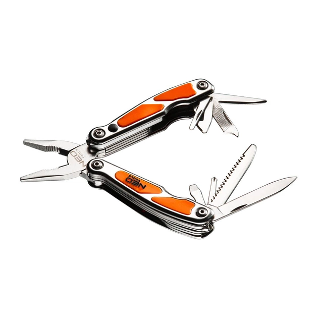 Мультитул Neo Tools mini, 10 елементів, з LED (01-027) - зображення 1