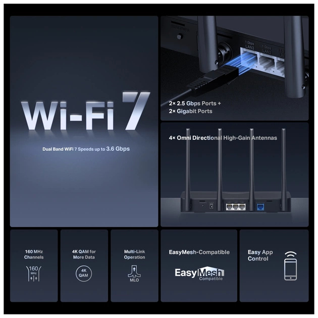 Маршрутизатор Mercusys MR27BE - picture 4