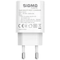 Зарядний пристрій Sigma 1xUSB-C PD33W + 1xUSB QC3.0 GaN X-power PS33-01 white (4827798527719) - зменшене зображення 3