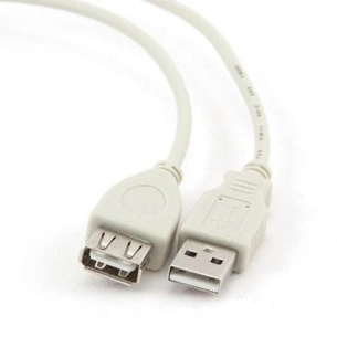 Дата кабель подовжувач USB2.0 AM/AF Cablexpert (CC-USB2-AMAF-15) зображення 1