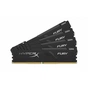 Модуль пам'яті для комп'ютера DDR4 32GB (4x8GB) 2666 MHz HyperX Fury Black Kingston Fury (ex.HyperX) (HX426C16FB3K4/32) - зменшене зображення 1