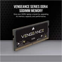 Модуль пам'яті для ноутбука SoDIMM DDR4 8GB 3200 MHz Vengeance Corsair (CMSX8GX4M1A3200C22) - зменшене зображення 2