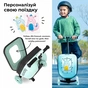 Самокат iSporter 2 в 1 Travel с чемоданом, мятный (K3_Mint) - уменьшенное изображение 2