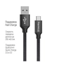 Дата кабель USB 2.0 AM to USB-C 2.0m black ColorWay (CW-CBUC008-BK) - зменшене зображення 3