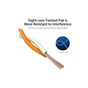 Патч-корд 0.5м, UTP cat 6 RJ-45 gray Vention (IBEHD) - зменшене зображення 2