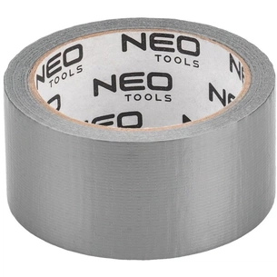 Скотч Neo Tools 20м, 48х0.11мм, армована, сірий (56-040) зображення 1