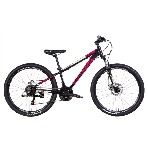 Велосипед Formula 26" MOTION рама-13" 2021 Black/Violet (OPS-FR-26-490) - изображение 1