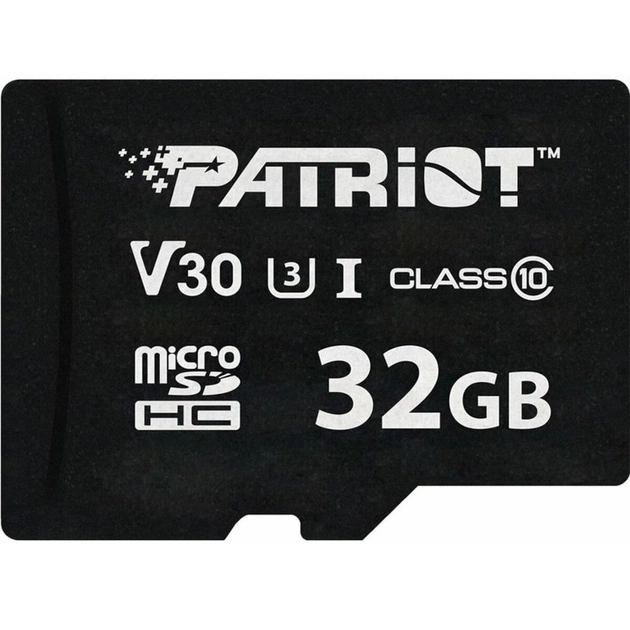 Карта пам`ятi MicroSDHC 32GB UHS-I/U3 Class 10 Patriot VX R90MB/s (PSF32GVX31MCH) - зображення 1