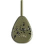 Грузило Brain In-Line Flat Lead 120g 2шт/уп Green (1858.32.08) - зменшене зображення 1