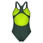 Купальник Arena Team Swimsuit Swim Pro Solid 004760-660 темно-зелений 36 (3468337481843) - зменшене зображення 5