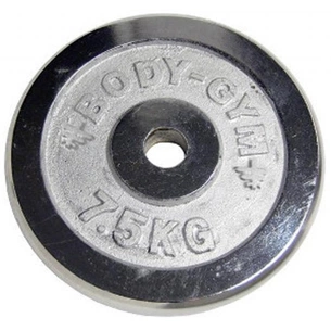 Диск для штанги Stein хром 7.5 кг (WP-07-7.5) зображення 1