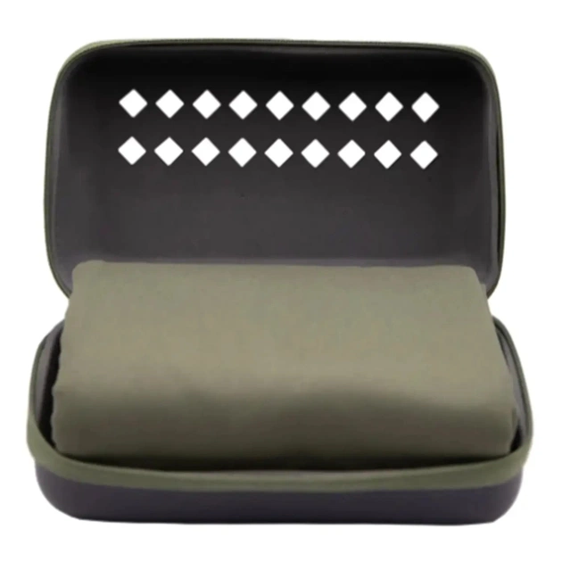 Туристичний рушник Tribe з мікрофібри в чохлі Pocket Towel 60х120 L Army-green (T-LC-0001-L-army-green) - picture 6
