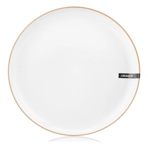 Тарілка Ardesto Apulia, 20.3см, кераміка, білий (AR2920AW) зображення 1