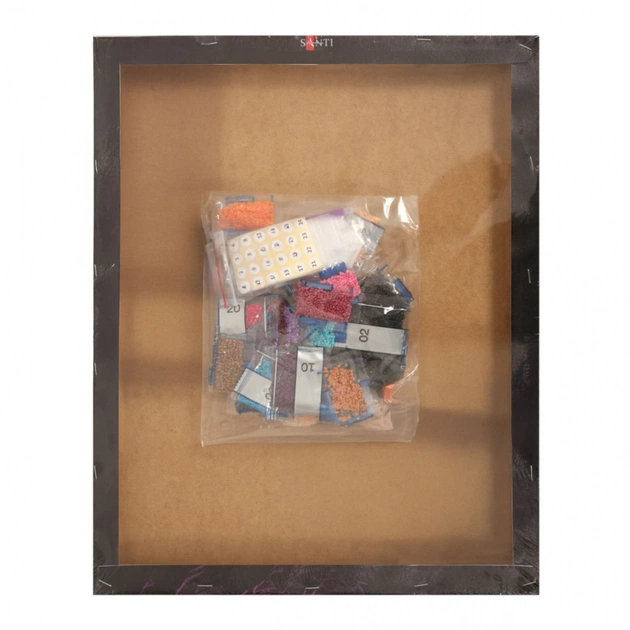 Картина по номерам Santi алмазна мозаїка "Золотий гранат", 40*50см на підрамник (956059) - picture 3