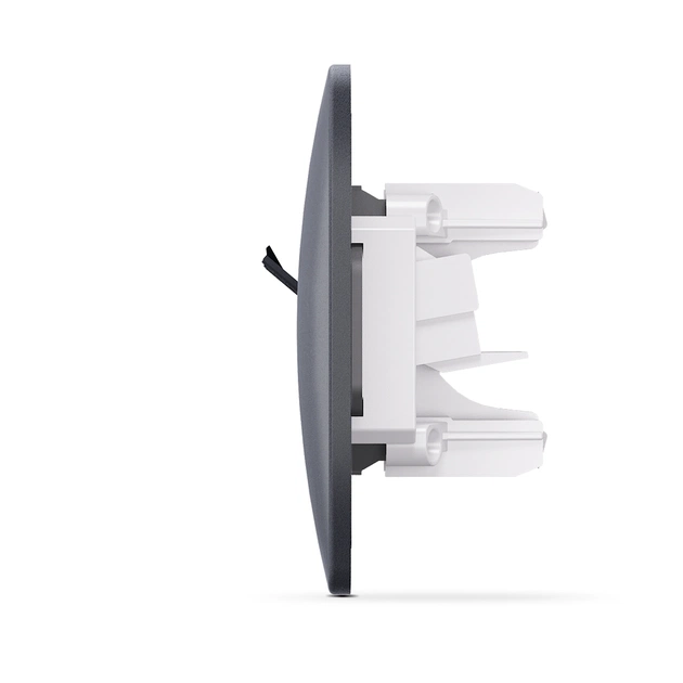 Комп'ютерна розетка Videx BINERA CAT6 одинарна черн (VF-BNSK1PC6-BG) - picture 3