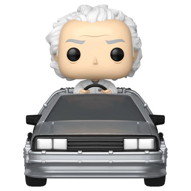 Фігурка Funko Pop Rides серії Назад у майбутнє - Док у машині часу (86449) - зображення 1