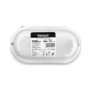 Світильник Vestum LED S 12W овал 6500K 220V (1-VS-7207) зображення 1