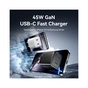 Зарядное устройство Vention 2xUSB-C PD45W GaN transparent white (FCFW0-EU) - уменьшенное изображение 2