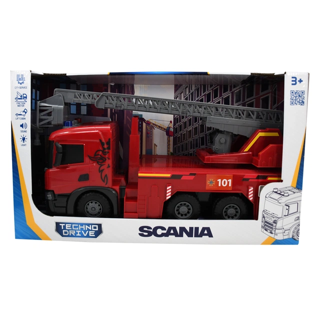 Спецтехника TechnoDrive Super Big Truck Пожарная машина Scania (5005KS) - изображение 10