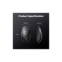 Мишка Ugreen MU103 Wireless/Bluetooth Black (90539) - зменшене зображення 7