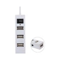 Концентратор Voltronic USB 3.0 to 4xUSB white (YT-HUB4-W) - зменшене зображення 2