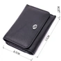 Гаманець ST Leather З натуральної шкіри Чорний (19477) - зменшене зображення 3