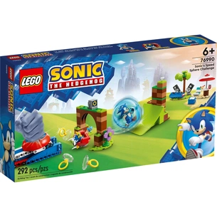 Конструктор LEGO Sonic the Hedgehog Змагання швидкісної сфери Соніка 292 деталі (76990) зображення 1