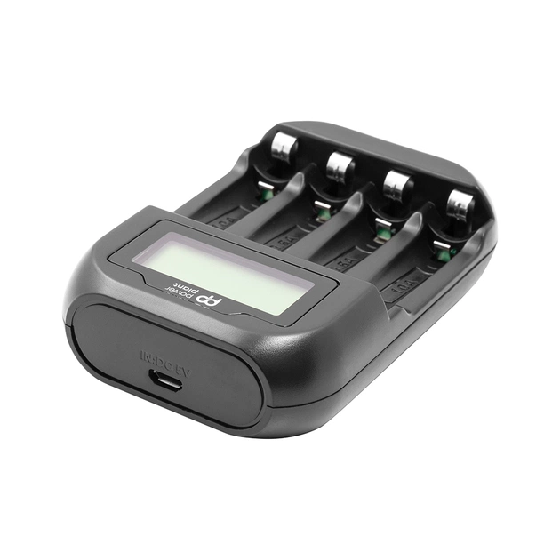 Зарядний пристрій для акумуляторів PowerPlant PP-UN4 (AA, AAA / input microUSB DC 5V/2A) (PP-UN4) - зображення 4