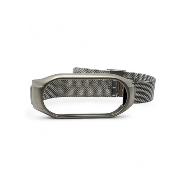 Ремінець до фітнес браслета BeCover Metal для Xiaomi Mi Smart Band 9 Silver (711979) - picture 3