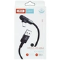 Кабель XO NB152 Elbow USB-USB Type-C 2.4A 1м White (6920680872503) - зменшене зображення 2