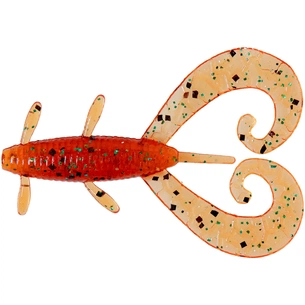 Силікон рибальський Reins G-Tail Twin 2" 568 Fire Sugar (10 шт/уп.) (1552.06.64) зображення 1