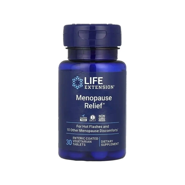 Витаминно-минеральный комплекс Life Extension Облегчение симптомов менопаузы, 4 мг, Menopause Relief, 30 табле (LEX-22043) - изображение 1