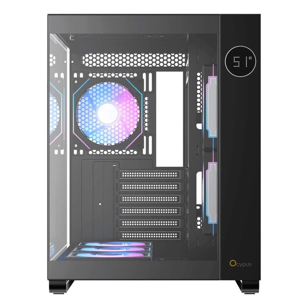 Корпус для ПК OCYPUS IOTA C70 BK ARGB (IOTA-C70-BKD600XX-GL) - зображення 1