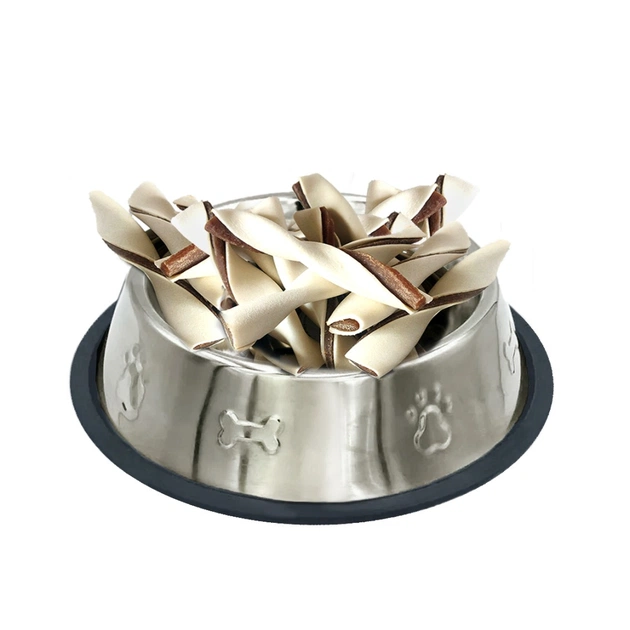 Ласощі для собак Lucky Star Сендвіч кручений з м'ясом курки маленький 9.5 см 85 г (4820111434237) - picture 3