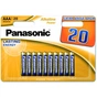 Батарейка Panasonic AAA LR03 Alkaline Power * 20 (LR03REB/20BW) - зменшене зображення 1
