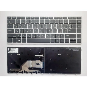 Клавіатура ноутбука HP ProBook 430/440/445 G5 черн,серебр,подсв (A46133) зображення 1