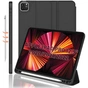 Чохол до планшета BeCover Tri Fold Hard TPU Apple iPad Pro 12.9 2020/2021/2022 Black (711115) - зменшене зображення 2