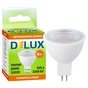 Лампочка Delux JCDR 6Вт 3000K 220В GU5.3 (90019264) - зменшене зображення 3
