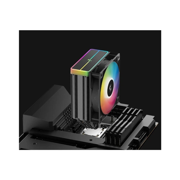 Кулер для процессора Deepcool AG400 BK ARGB V2 - изображение 11
