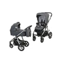 Коляска Baby Design 2 в 1 Husky NR 2021 117 GRAPHITE (204388) - зменшене зображення 1