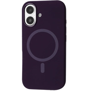 Чехол для мобильного телефона BeCover FIBRA Silicone OmniMag Apple iPhone 16 Dark Purple (716225) изображение 1