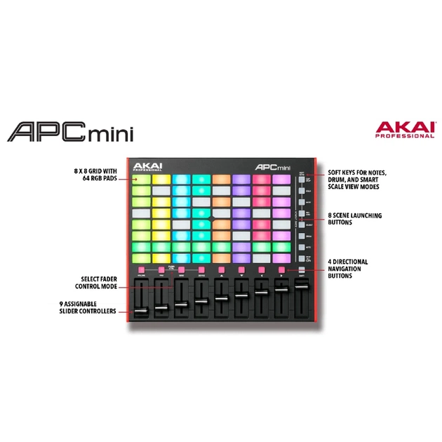 MIDI контролер Akai APC Mini II (234581) - изображение 5