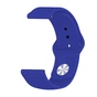 Силіконовий ремінець BeCover для Xiaomi iMi KW66/Mi Watch Color/Haylou LS01/Watch S1 Active Dark-Blue (706354) - зменшене зображення 2