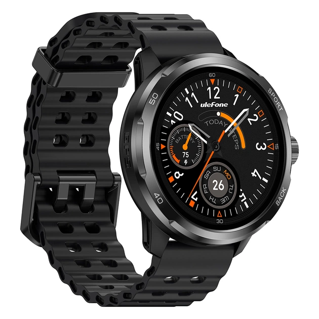 Смарт-годинник Ulefone Armor Smart Watch Pro Black Захищений смарт-годиник (6975326662826) - picture 3