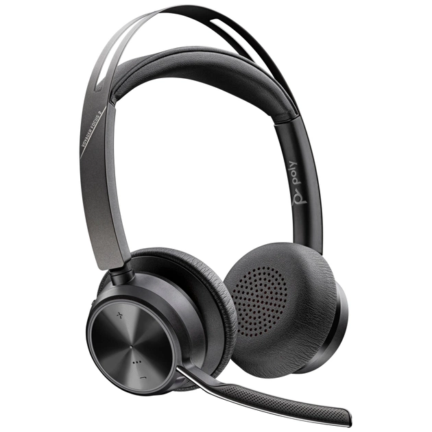 Навушники Poly Voyager Focus 2 USB-A Bluetooth Black (76U46AA) - зображення 1