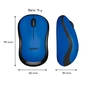 Мишка Logitech M220 Silent Blue (910-004879) - зменшене зображення 9